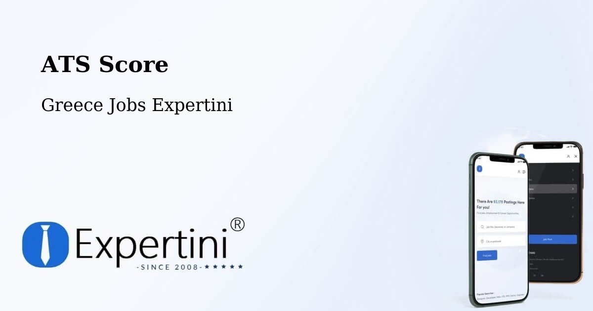 Resume ATS Score & Job Description Match Tool – Árma - Greece Jobs Expertini